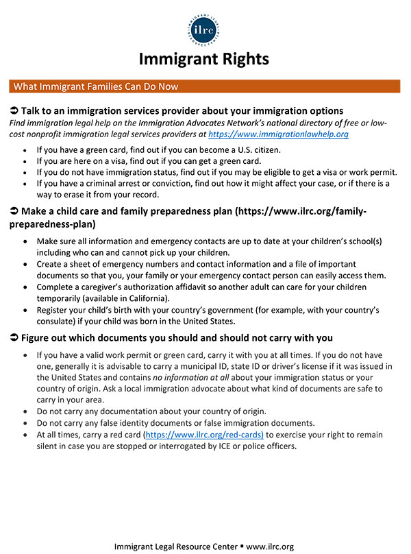 Immigrant Rights