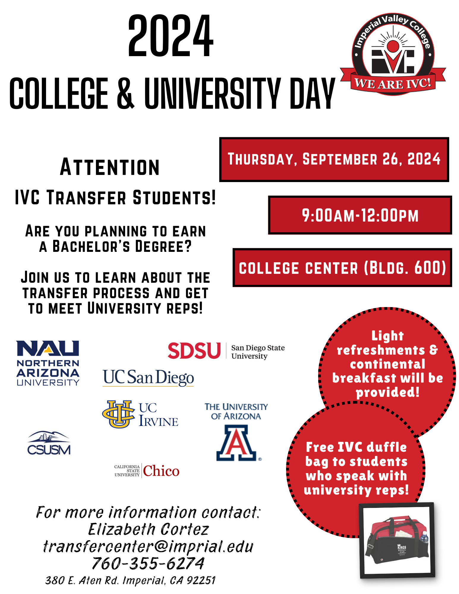 2024 College & University Day