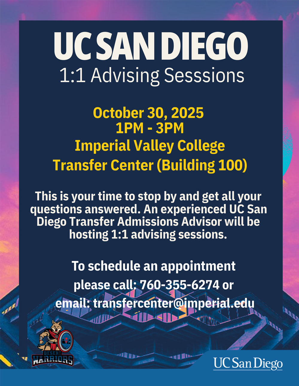 UCSD Advising Session